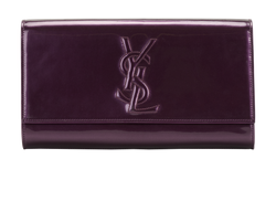 Belle De Jour Clutch, Patent, Purple, MII, 2*